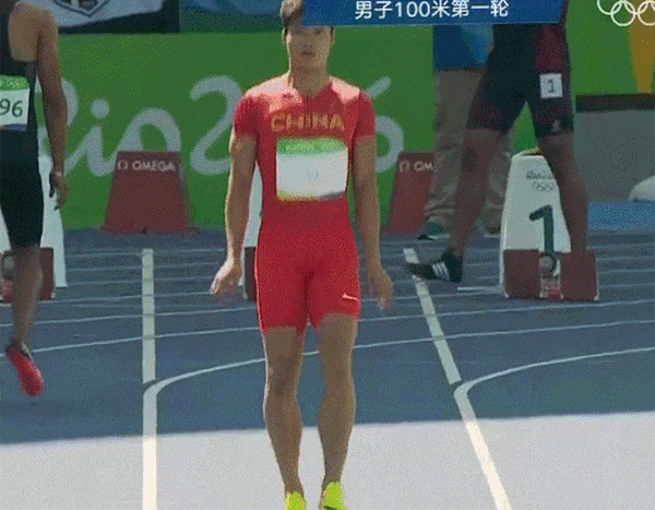 超酷图看里约:苏炳添魔性热身 闪电蔑视冲刺