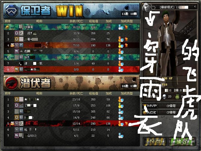 穿雨衣的飞虎队_<em>穿越火线</em>两周年