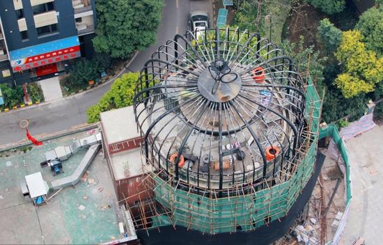 盘点2014年违章建筑:武汉空中花园和鸟笼建筑上榜