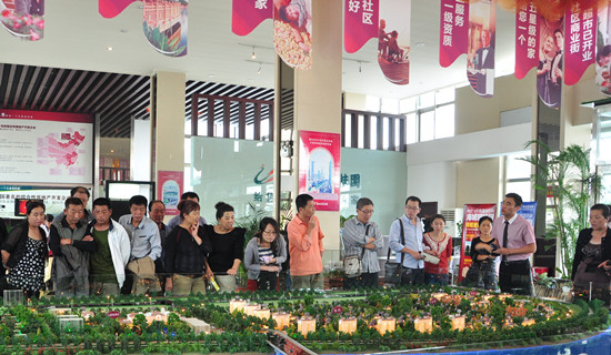 腾讯房产海城碧桂园专场看房团满载而归