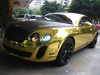 Ouro Bentley Continental Fotos