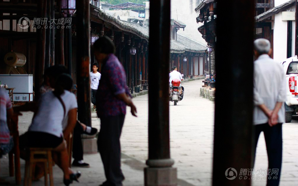 四川最美街景掠影--郪江古镇