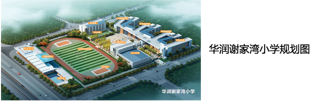 前所未见得手笔,打造重庆市最大,最好的基础教育基地华润谢家湾小学