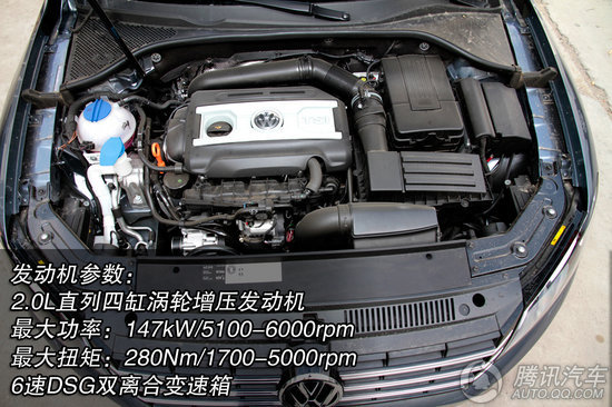 2011款 大众帕萨特 2.0TSI 至尊版 重点图解