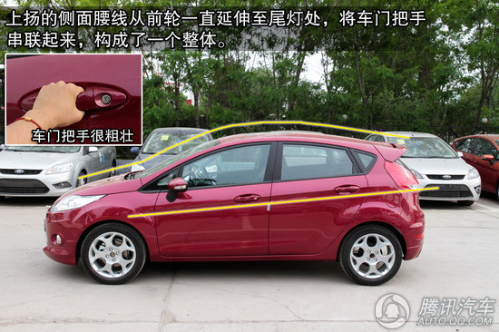 2011款 福特新嘉年华两厢 1.5L自动劲动型 重点图解