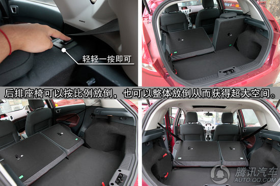 2011款 福特新嘉年华两厢 1.5L自动劲动型 重点图解
