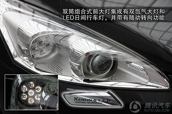 2011款 东风标致508 重点图解