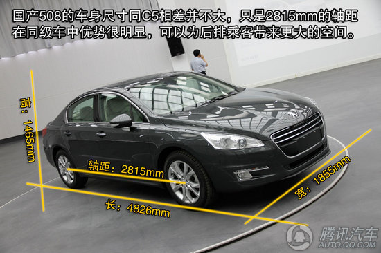 2011款 东风标致508 重点图解