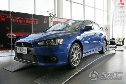08款 Lancer Evolution X ENKEI轮毂版 实拍图
