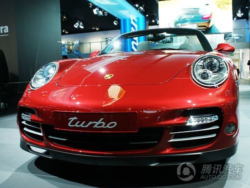 保时捷911turbocabriolet实拍_09法兰克福车展