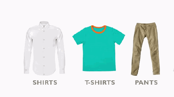 折叠的衣服皱巴巴？  试试这款产品再也不担心