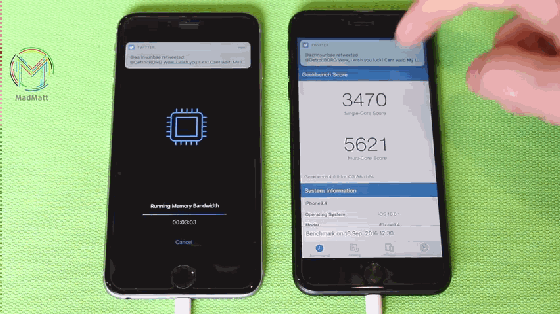 6sP/S7合力挑战iPhone 7 A10速度到底有多快?