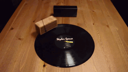 极简唱片机,铺张纸就能播放唱片