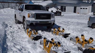 这个神器,让你的爱车秒变雪地战车!