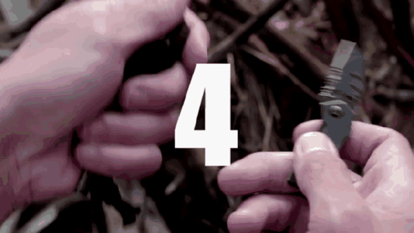 世界上最小的多功能战术刀 野外生存必备_数码