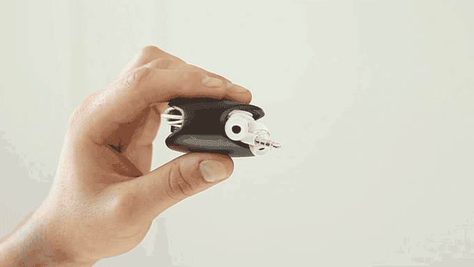 一秒收纳耳机线 强迫症患者一定喜欢这款收纳盒