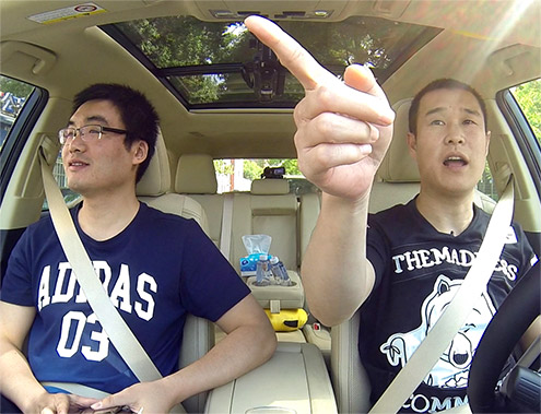《尖叫吧路人》田亮胡兵变身司机被奇葩“逼疯”