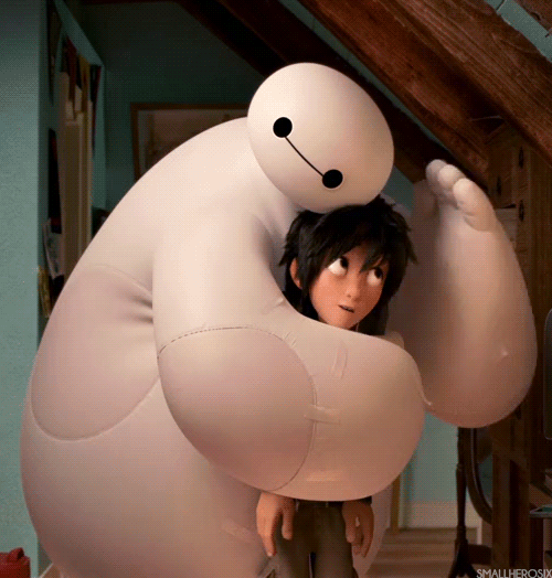 呆萌的大白在《超能陆战队》中抢尽风头,成为全民宠儿