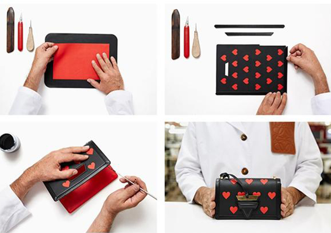 LOEWE推出Hearts爱心系列Barcelona手袋 LOEWE推出Hearts爱心系列Barcelona手袋