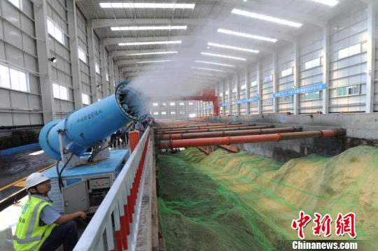 北京首个轨道交通工程试点防尘隔离棚项目通过