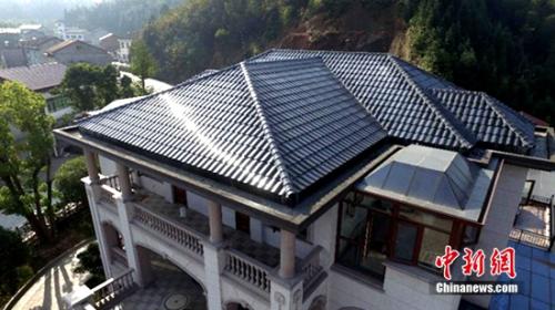 汉能薄膜发电新品汉瓦上市 让屋顶改造工程更