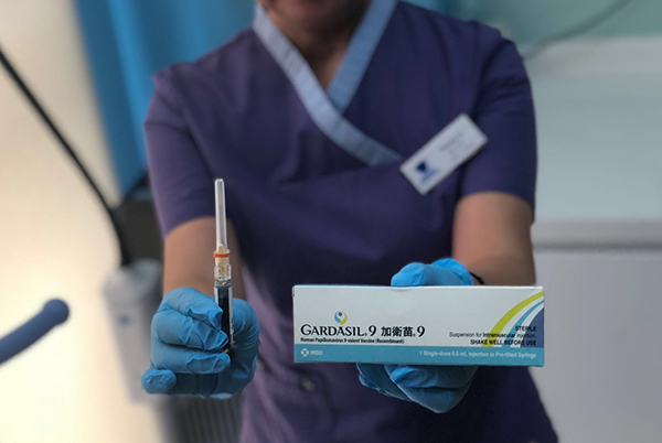 当天备受关注的hpv九价疫苗(俗称宫颈癌疫苗)在海南博鳌超级医院和睦