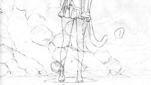 上软仙剑幻璃镜再曝新动态：剧情动画线稿释出