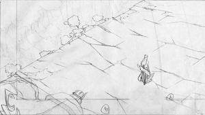 上软仙剑幻璃镜再曝新动态：剧情动画线稿释出