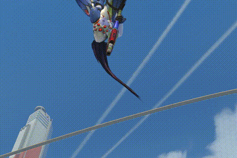 《守望先锋》那个辣眼睛的粉红死神,这是有技术有想法的玩家在游戏中