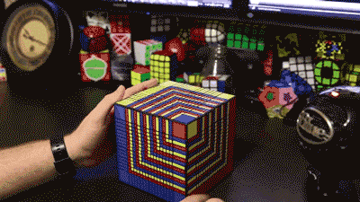 手工制作折纸魔方步骤图解