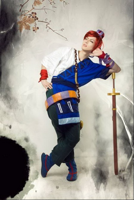 超帅小小白演绎《梦幻西游》剑侠客_05新版首