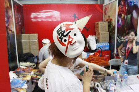 昆仑Online独家手绘面具 CJ璀璨夺目