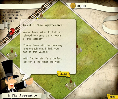 休闲模拟游戏《铁路帝国》试玩下载