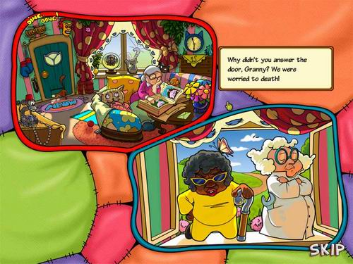 动作冒险游戏《超级外婆4》试玩_06游戏试玩