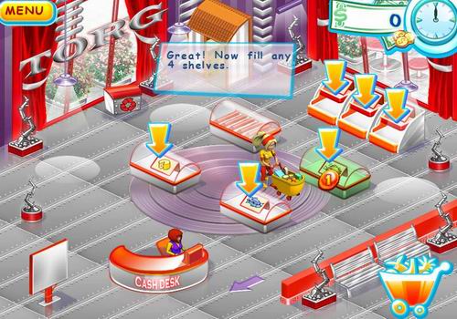 经典模拟经营游戏《疯狂超市》试玩_06游戏试