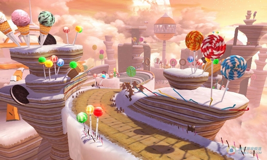 《索尼克 色彩》Wii和NDS版游戏截图