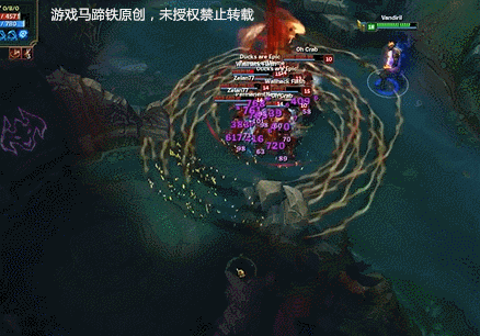 lol火男给小丑10个火焰环爆炸五杀秒大龙!