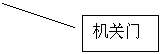 线形标注 2: 机关门