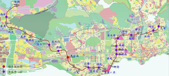 深圳市地铁集团有限公司邀担任深圳地铁7,9,11号线建设任务的中
