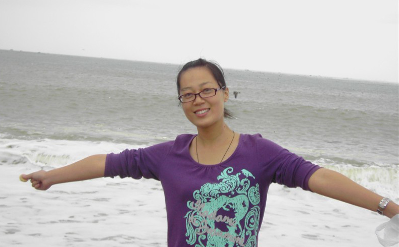 黄河科技学院教师杨娜娜_2014微笑服务明星