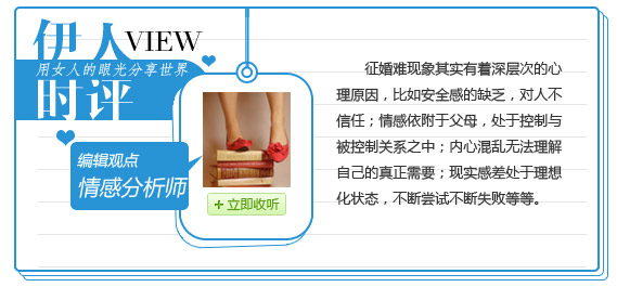 男女比例失衡 厦门男征婚出囧招