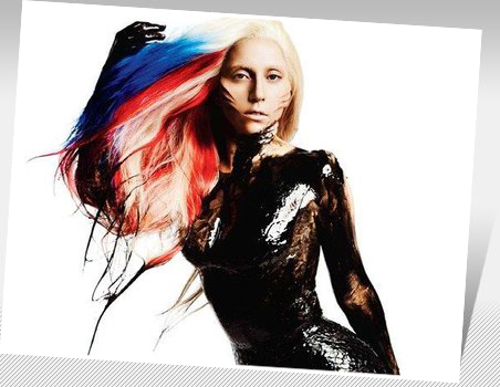 33 gadu visvairāk uzkrītošā segums, Gaga