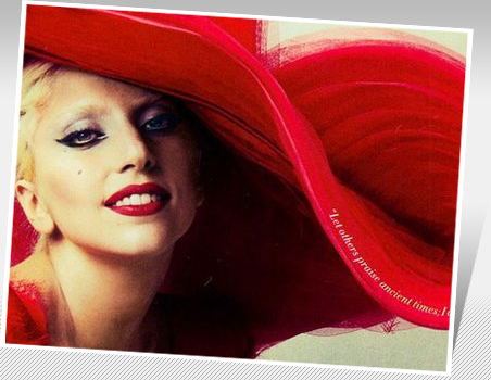 33 gadu visvairāk uzkrītošā segums, Gaga