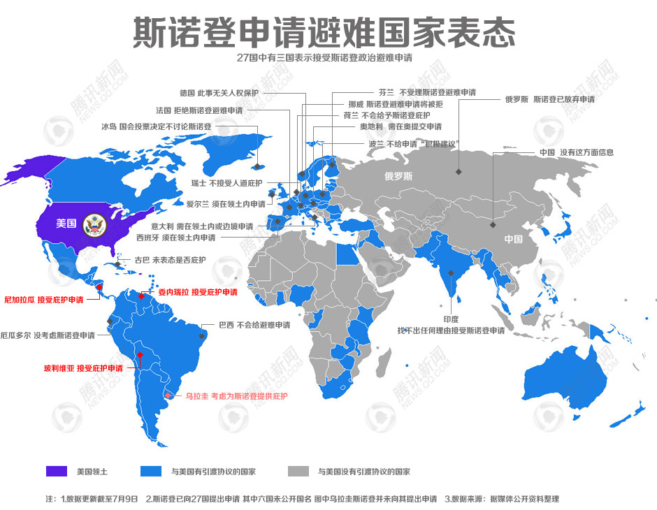 斯诺登申请入俄籍图片