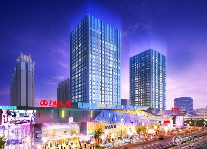 营口万达广场地处营口市政务