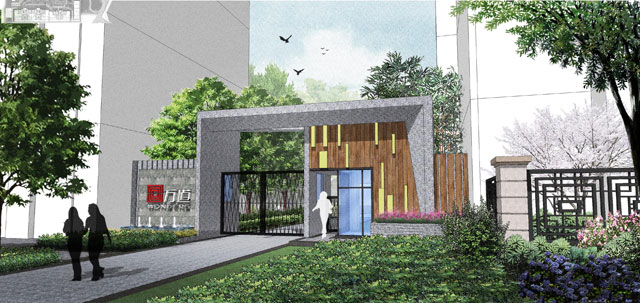 万道紫云台 景观意向图展示