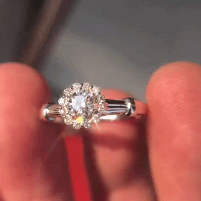 如何挑选blingbling的求婚钻戒, 作为一个杭城百万新娘的婚戒优选
