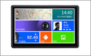 平行线 A8 7寸平板便携式GPS导航仪+行车记录仪