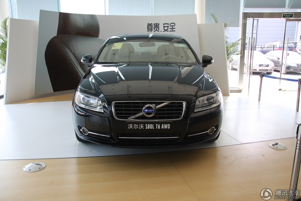 2010款沃尔沃s80l t6 awd 智尊版 到店实拍