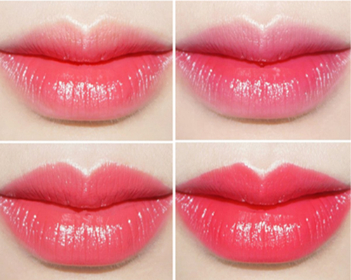 如桃花瓣一般粉嫩娇俏,是打造好看桃花唇的关键所在哦~粉嫩的颜色绝对